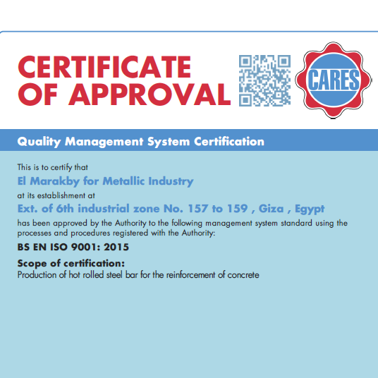elmarakbysteel cares certified
