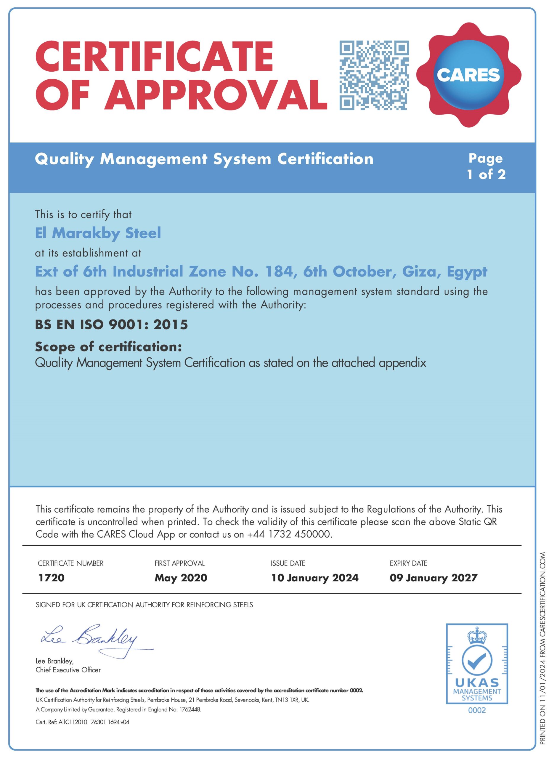 MKS QualityManagementSystemCertification_Page_1 MKS QualityManagementSystemCertification_Page_1